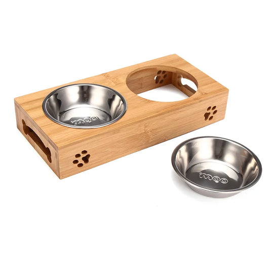 Bamboo Pet Bowl