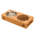 Load image into Gallery viewer, Bamboo Pet Bowl
