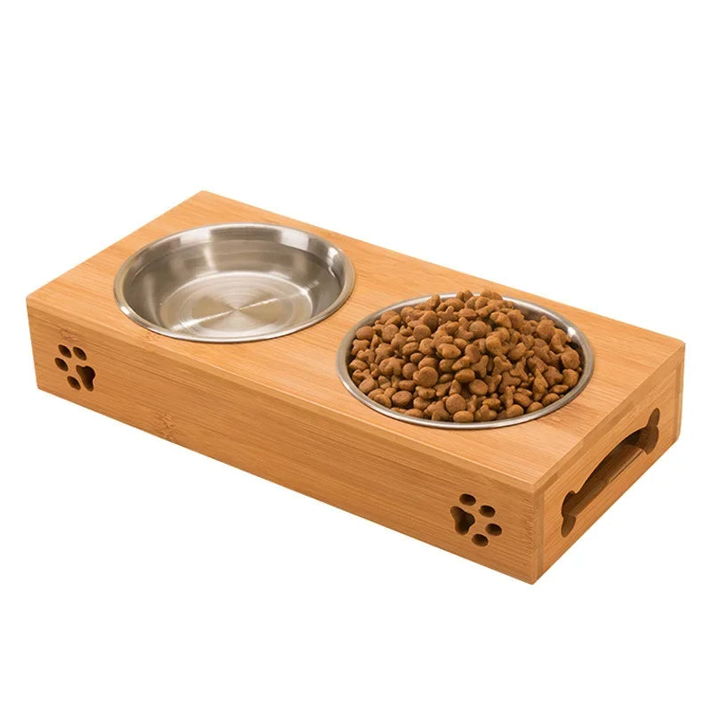 Bamboo Pet Bowl