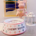 Load image into Gallery viewer, Chewy Vuiton pet bowl 16oz
