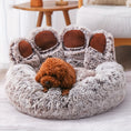 Load image into Gallery viewer, Luxury Comfort: Super Soft Plush Dog Bed for Large Breeds - Labradors' Haven of Round Cushioned Bliss
